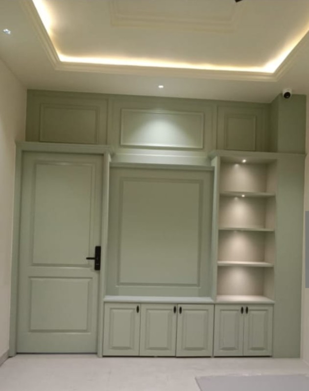Interior painting work