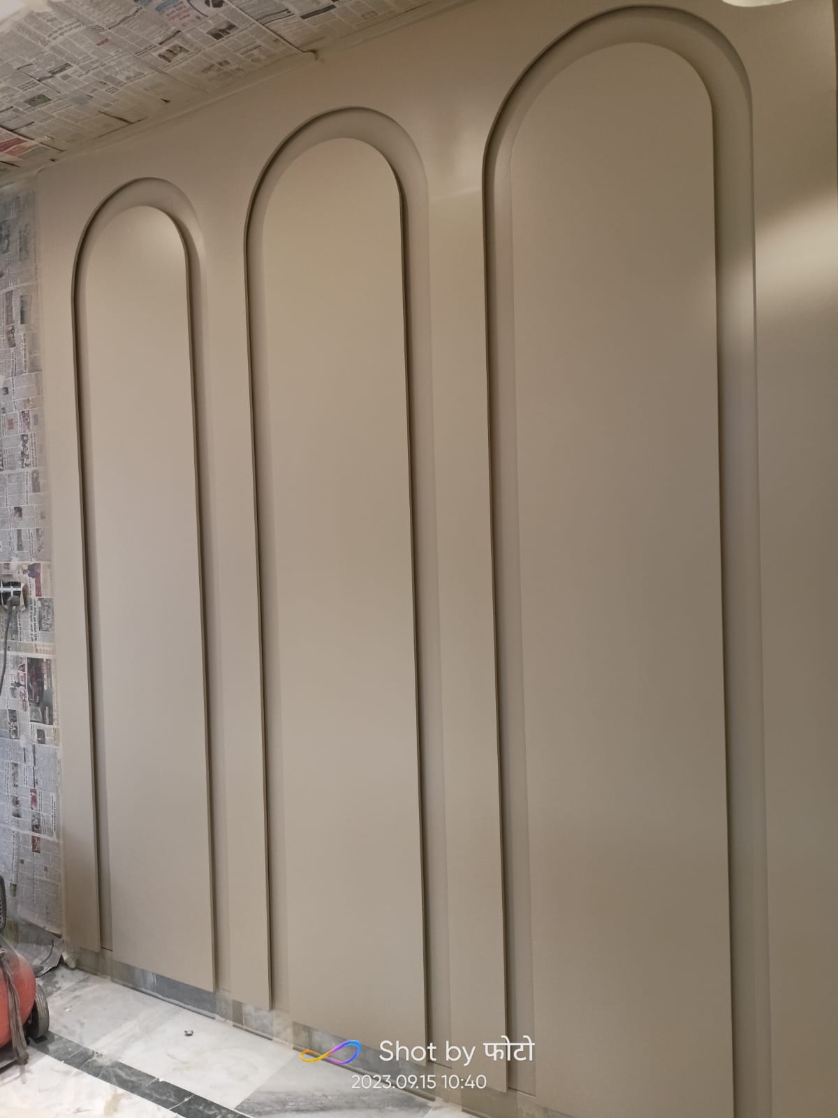 Interior painting project